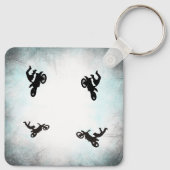 Cool Dirt Bike Masculine 16e verjaardag Sleutelhanger (Achterkant)