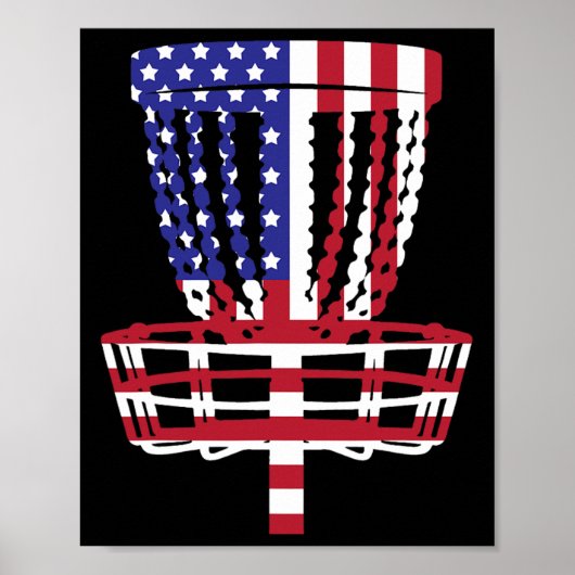 Cool Disc Golf-ontwerp voor mannen vrouwen kindere Poster (Voorkant)