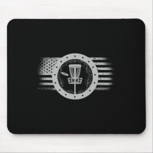 Cool Disc Golf Sport Usa Grunge Vlag - Disc Golf _ Muismat