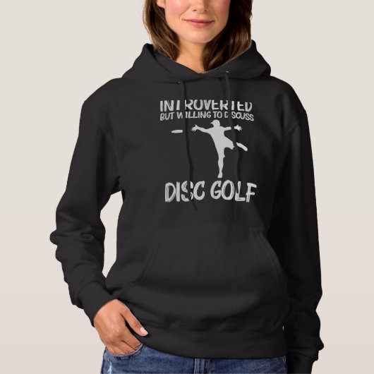 Cool Disc Golf voor mannen Schijft Golf Disc Golfe Hoodie (Voorkant)