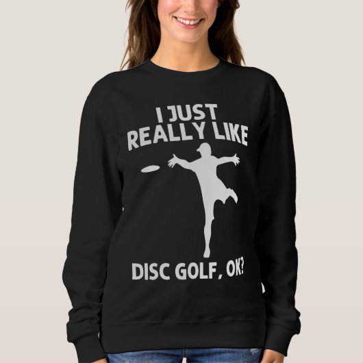 Cool Disc Golf Voor Mannen Vrouwen Disc Golf Disc Trui (Voorkant)