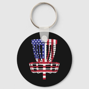 Cool Discgolf Design Voor Mannen Vrouwen Kinderen Sleutelhanger
