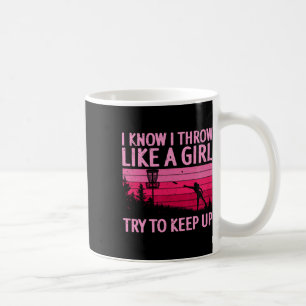 Cool Discgolf Design Voor Vrouwen Meisjes Discgolf Koffiemok