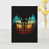 Cool Discgolf Tussen De Bomen Discgolf Kaart (Gele Bloem)