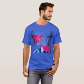 Cool Disco 1980s 80s Retro Dance Party T-shirt (Voorkant volledig)