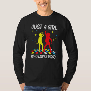Cool Disco for Girls Kind 70s 80s Nightclub Music T-shirt