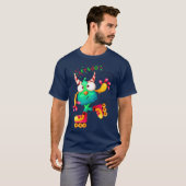 Cool Disco Roller Dance Party Retro T-shirt (Voorkant volledig)