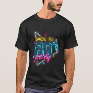 Cool Disco Terug naar de jaren 80 Party  Dance Ret T-shirt