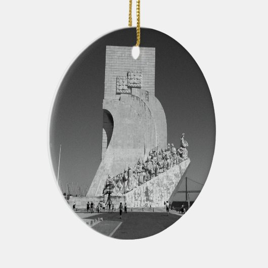 Cool Discovery Monument | Padrão Descobrimentos Keramisch Ornament (Rechts)