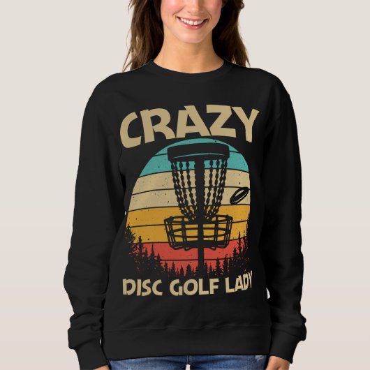 Cool Disk Golf Design voor vrouwen: Golf Love Trui (Voorkant)
