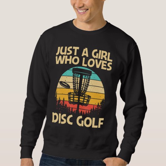 Cool Disk Golf voor meisjes Mam Disc Golf Player Trui (Voorkant)