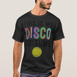 Cool dit is mijn disco kostuum cadeau party danser t-shirt
