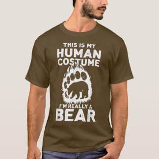 Cool, dit is mijn menselijke kostuum... ik ben ech t-shirt