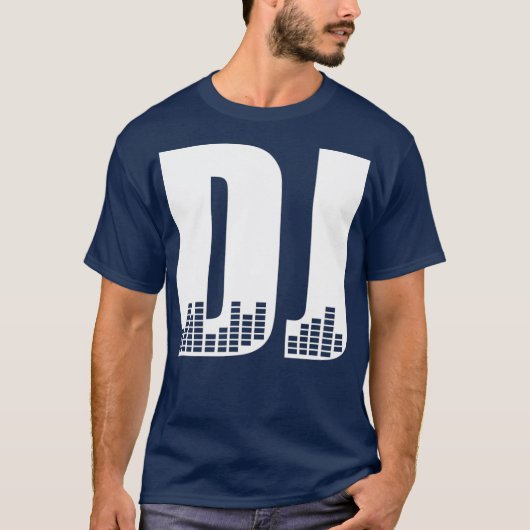 Cool DJ Beat Disc Jockey T-shirt (Voorkant)