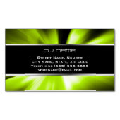 Cool DJ Magnetisch Visitekaartje (Voorkant)