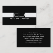 Cool DJ Visitekaartje (Voorkant / Achterkant)