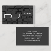 Cool DJ Visitekaartje (Voorkant / Achterkant)