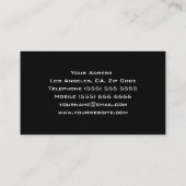 Cool DJ Visitekaartje (Achterkant)