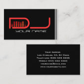 Cool DJ Visitekaartje (Voorkant / Achterkant)