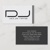 Cool DJ Visitekaartje (Voorkant / Achterkant)