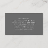 Cool DJ Visitekaartje (Achterkant)