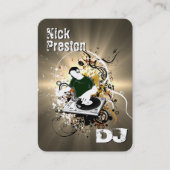Cool DJ Visitekaartje (Voorkant)