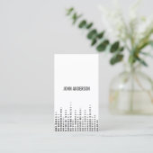 Cool DJ Visitekaartje (Staand voorkant)