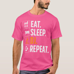 Cool DJ Voor Mannen Vrouwen Disc Jockey Radio DJ's T-shirt