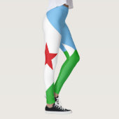 Cool Djibouti Flag Mode Leggings (Rechts)