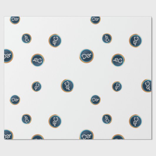 Cool Doc.Com Cryptocurrency Sign Patroon Cadeaupapier (Vlak)