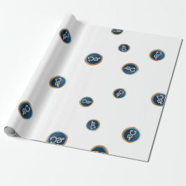 Cool Doc.Com Cryptocurrency Sign Patroon Cadeaupapier