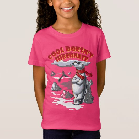 Cool Doesn’t Hibernate T-shirt (Voorkant)