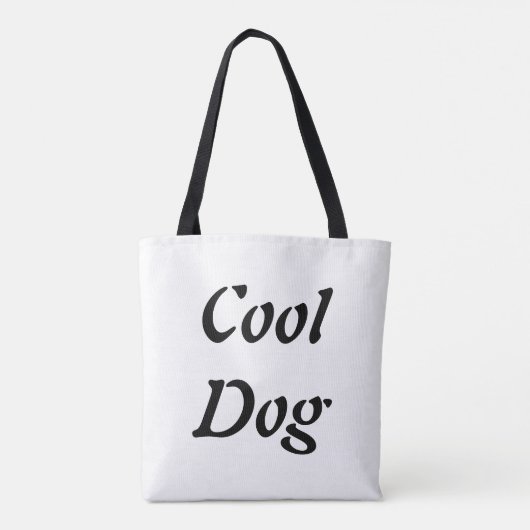 Cool Dog - Cute Dog Collectie / Canvas tas (Achterkant)
