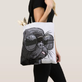 Cool Dog - Cute Dog Collectie / Canvas tas (Dichtbij)