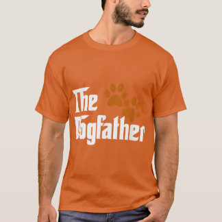 Cool Dog Dad Dog Father Shirt The DogFather