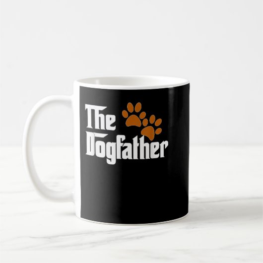 Cool Dog Dad Dog Father The DogFather Koffiemok (Links)