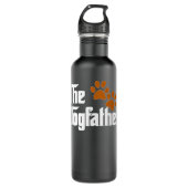 Cool Dog Dad Dog Father The DogFather Waterfles (Voorkant)