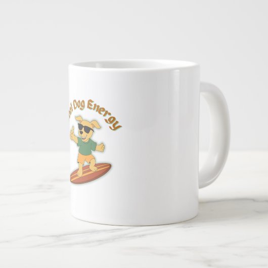 Cool Dog Energy Grote Koffiekop (Voorkant rechts)