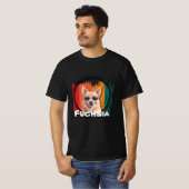 Cool Dog Fuchsia – Leuk en stijlvol huisdier T-shirt (Voorkant volledig)