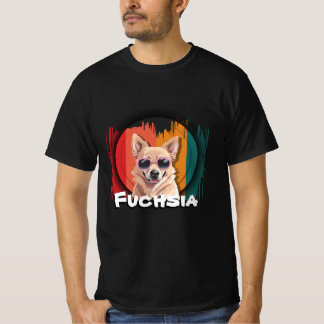 Cool Dog Fuchsia – Leuk en stijlvol huisdier T-shirt