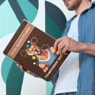 Cool Dog Gifts voor Basketbal Lovers Coach Fans Notitieboek