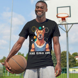 Cool Dog Gifts voor Basketbal Lovers Coach Fans T-shirt