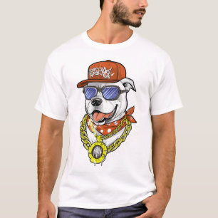 Cool Dog Grafische Unisex Ultra Katoenen Tee - Per T-shirt