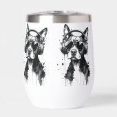Cool Dog hoofdtelefoon Schattige Huisdieren Zwart  (Voorkant)