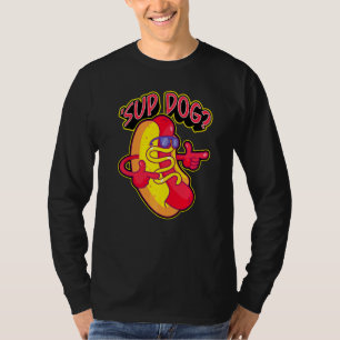 Cool Dog  Hot Dog Worstje Picknick Barbecue T-shirt