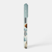 Cool Dog in Preppy winterkleding en -Pet iPhone Hoesje (Rechterkant)