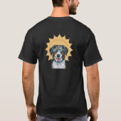 Cool Dog in Zonnebril T-Shirt (Achterkant)