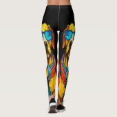 Cool Dog Leggings - Plezier (Achterkant)