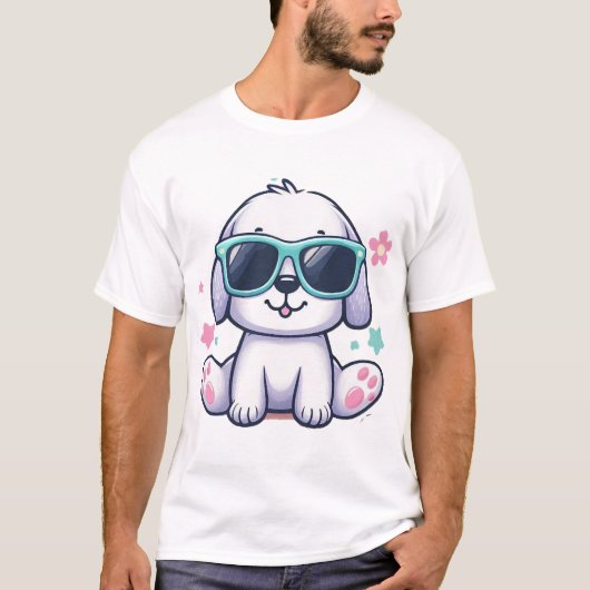 Cool Dog Life T-shirt (Voorkant)