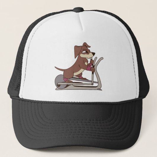 Cool Dog Lowout Workout Trucker Pet (Voorkant)